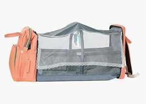 lot 60374 image: Diaper Bag with Changing Station, Large Diaper Bag Backpack, Multifunctional Baby Diaper Bag
