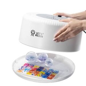 lot 60390 image: LETS RESIN Curing Machine for Resin - 3 Hours Auto Dryer With Large Tray, One-Button Setting, No Deformation Quick Supplies for DIY, Silicone Molds, 3D Silicone Molds