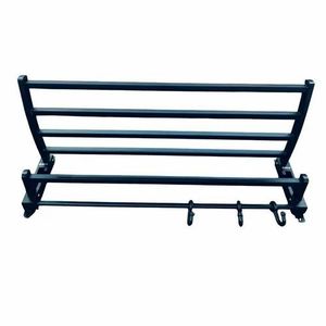 lot 60401 image: Wall Mounted Towel Rack, Storage Shelf (Hardware NOT Included)