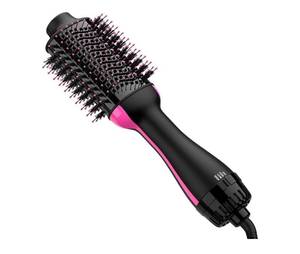 lot 60438 image: Hair Dryer Brush Blow Dryer in One, Upgraded 4 in 1 Hair Dryer and Styler Volumizer with Negative Ion Anti-frizz Ceramic Titanium Barrel Hot Air Hair Straightener Brush