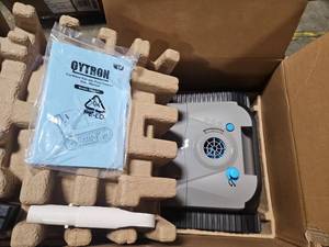 lot 60455 image: NIXBOT QP5 Robotic Pool Cleaner, Cordless Pool Vacuum for Inground Pools, Dual-Motor Turbine System, Robotic Pool Vacuum for Above Ground Pools with Wall Climing and Navigation Technology. Retail $271