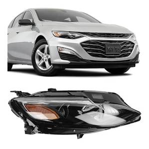 lot 60458 image: FIONE - For Chevy Malibu Headlight Assembly 2019-2022 Projector Replacement Halogen Headlamp Right Passenger Side RT 84650572 84680166 GM2503498