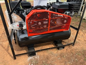 lot 1211 image: Unused Arteer 2025 Gas Powered Air Compressor - 15 HP engine, 175 PSI working Pressure