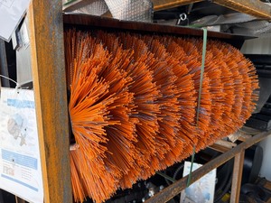 lot 1147 image: Unused Mini Skid Steer Angle Broom