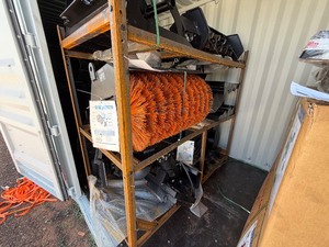 lot 1131 image: 1 set of industrial shelving