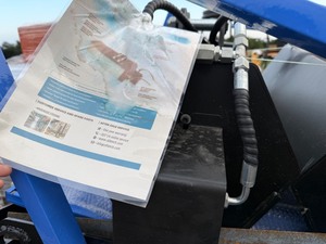 lot 1184 image: Unused Mini Skid Steer Brush Cutter
