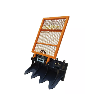 lot 1214 image: Unused Arteer 2025 15,000 lbs Skid Steer Hydraulic Logging Winch - Cable Length 80 feet, weighs 665 lbs.