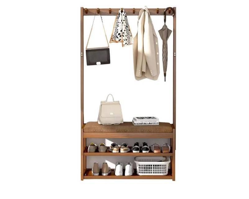 lot 20055 image: Front Door Shoe and Coat Rack