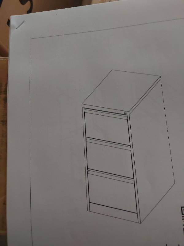 lot 20118 image: Locking Filing Cabinet