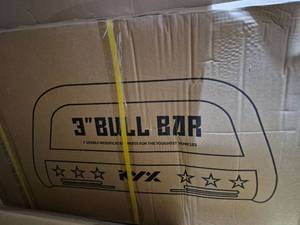 lot 20160 image: 3 Inch Bull Bar for Tough Vehicles - Retail $149