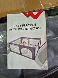 lot 20182 image: Baby playpen - Retail $39