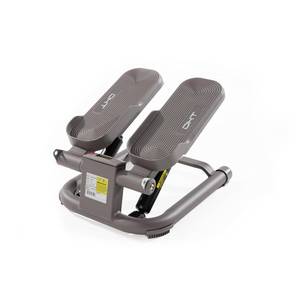 lot 1254 image: DHT Steppers for Exercise at Home, Mini Stair Stepper with Resistance Band, Workout Equipment with LCD Monitor, Fitness Stepper for Cardio Full Body Workout, for Home Gym(No Resistance Adjustment) - Retail $40