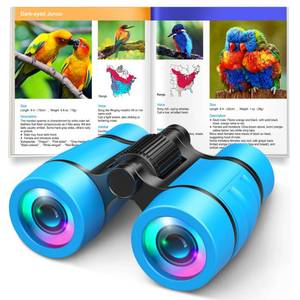 lot 2089 image: Toys for Boys Ages 3-7 LETS GO Kids Binoculars with Bird Watching Manual for 4 5 6 7 Year Old Boys Girls Outdoor Toy for Kid Ages 4-6 Camping Telescope Toddler Birthday Gift - Retail $8