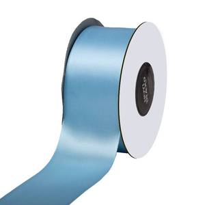 lot 2328 image: NOYI TRAXD 20 Yards Light Blue 1-12 inch Wide Double Faced Polyester Satin Ribbon for Craft,Wedding,Gift Wrapping,Bow Making & Other Projects - Retail $8