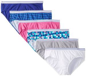 lot 2335 image: Hanes Womens Pack, Soft Cotton Hipsters, Underwear (Colors May Vary) Hipster-panties, Fashion Color Mix 2, 6 US - Retail $2,333