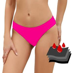 lot 2415 image: SherryDC Womens Period Swimwear Bikini Bottoms-Menstrual Leakproof Swimsuit Bottoms Briefs for Teen Girl Rose Red S - Retail $17