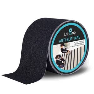 lot 2423 image: Lifegrip Anti Slip Traction Tape, 4 Inch x 38 Foot - Best Grip, Friction, Abrasive Adhesive for Stairs, Tread Step, Indoor, Outdoor (4 X 38) - Retail $10
