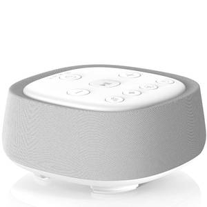 lot 2428 image: Rechargeable White Noise Machine with 28 Smoothing Sounds, Portable Sound Machine for Baby Kids Adult Sleeping, Auto-Off Timer, 32 levles of Volume Noise Machine Therapy for Home, Office, Travel - Retail $20