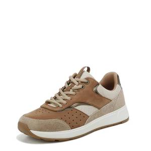 lot 5972 image: Vionic Womens Fashion Sneaker Nova �� Comfortable Lace Up That Includes a Built-in Arch Support Insole That Helps Correct Pronation Macaroon Brown Nubuck Suede 10 Medium - Retail $1,746