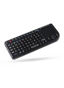 lot 6253 image: A125 Keyboard with Touchpad Mouse, 69 Keys USB Keyboard, 3-in-1 Multifunction -100-RF for PCTabletsTVSmartphones - Retail $23