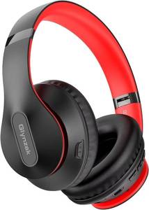 lot 6292 image: Glynzak Wireless Bluetooth Headphones Over Ear 65H Playtime HiFi Stereo Headset with Microphone and 6EQ Modes Foldable Bluetooth V5.3 Headphones for Travel Smartphone Computer Laptop - Retail $23