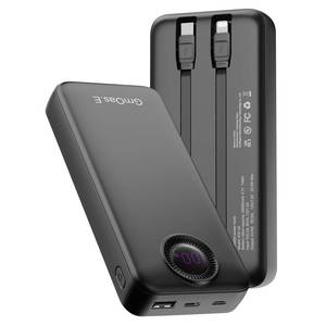 lot 6297 image: GrnOas.E Portable Charger 20000mAh��22.5W Fast Charging Power Bank, Cell Phone Replacement Battery with 5 Output 2 Input for iPhone 1615 Plus15 Pro Pro Max,Samsung Galaxy,and More(1 Pack,Pearl Black) - Retail $20