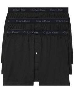 lot 6302 image: Calvin Klein Cotton Classics Multipack Knit Boxers size medium - Retail $45