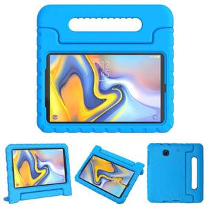lot 6330 image: SIMPLEWAY Kids Case for Samsung Galaxy Tab A 8.0 2018(Model SM-T387), Shockproof Light Weight Protective Handle Stand Durable Cases for Galaxy Tab A 8 Inch 2018 Release,Blue - Retail $17