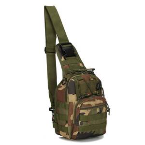 lot 6418 image: LBlanco Tactical Shoulder Bag, Military Sport Bag Army Bag Outdoor Small Chest Pack for Men Traveling, Trekking, Camping, Sling Daypack (Jungle Camouflage) - Retail $17