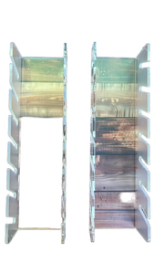 lot 9051 image: 2pk 11.5x3.5�� Acryclic Racks&nbsp