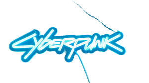 lot 15753 image: Cyberpunk LED Neon Sign Light - Retail $49