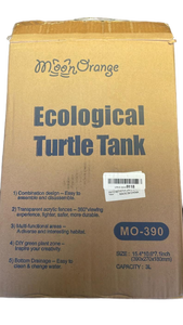 lot 15756 image: Moon Orange Ecological Turtle Tank MO-390 - Retail $25