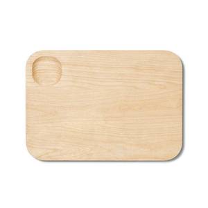 lot 15757 image: Caraway Home Small Cutting Board Birch, Hand Wash, 1-Year Warranty, 10.43 x 7.4, Brown - Retail $45