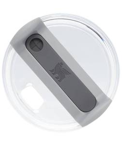 lot 16010 image: Stanley Quencher Tumbler Lid 40 oz  Twist on Flowstate 3-Position Lid Replacement for Tumbler with Handle  Accessory fits Stainless Steel Drinking Cup  BPA-Free  Clear - Retail $10
