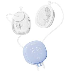 lot 19378 image: NCVI Wearable Breast Pump Hands Free with 2124mm Flange, Portable Breastfeeding Pump with Motor Buckle for Travel & Work Equipped with Third-Generation Anti-Spill Collection Cups (On-The-Go Size) - Retail $57