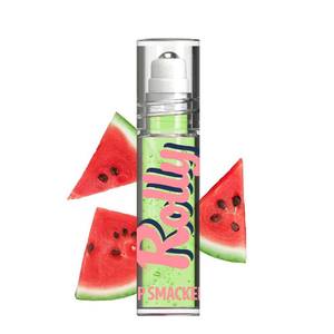 lot 20405 image: Lip Smacker Rolly Lip Gloss, Classic Roller-Ball Design for a Cooling Sensation, Hydrating & Moisturizing Shine - Watermelon - Retail $5