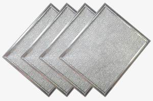 lot 20439 image: Amazinpure 97006931 BP29 10.5 x 8.75 in Range Hood vent Filter Compatible with Kitchen exhaust fan filter s97006931 88150 99010121 broan 41000 40000 f40000 6105c thin Aluminum, 4 Pack - Retail $17