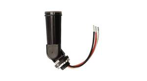 lot 20446 image: Woods 59413 59413WD Outdoor Conduit Lighting Control With Photocell and Swivel Mount (Hardwired Black) 1 Count (Pack of 1) - Retail $6