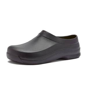 lot 20455 image: Avia Flame Mens Clogs, Slip Resistant Shoes for Men Food Service, Non Slip Restaurant and Chef Shoes Men Slip Resistant for Kitchen Work or Nursing - Black, 12 Medium - Retail $30