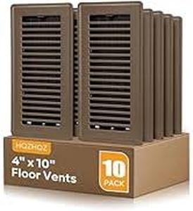 lot 5978 image: Floor Vent Covers - Bulk Pack with Installation Manual 10 Pack - Retail $45
