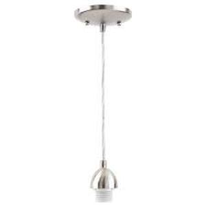 lot 6315 image: Westinghouse Mini Pendant Light - Brushed Nickel - Retail $25