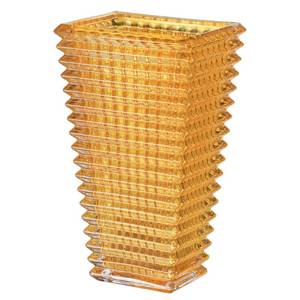 lot 1381 image: MCMCNCUIU Crystal Glass Vase, Large Crystal Vases for Flowers, Large Flower Vase,Amber Modern Vases for Living Room, Bedroom, Kitchen, Dining Table, Mantle, Wedding, 11 Inches - Retail $765