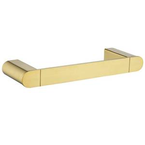lot 2000 image: RANDOM 9 inch Brushed Gold Towel Bar Bathroom Gold Towel Holder Kitchen Dish Cloths Hanger Hand Towel RodRack SUS304 Stainless Steel Wall Mounted Towel Rack Brushed Brass 96026-2-9BG. - Retail $36