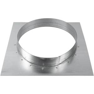lot 2001 image: ECOPRO VENT 10 Inch Duct Connector Flange - Galvanized Steel - HVAC Connector, Round Straight or Flex Pipe Flange for Efficient Airflow in Residential and Commercial Systems - Retail $46