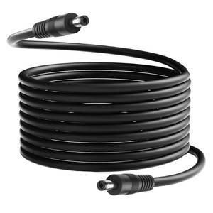 lot 2042 image: GINTOOYUN DC 5.5x2.1mm Male to Male,16FT 18AWG DC Extension Cable 5.5MM x 2.1MM Male to Male Plug Power Adapter Cable for LED, CCTV, Car, Monitors,etc-5m - Retail $14