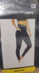 lot 2380 image: Cat fit high-waisted 78 leggings black - Retail $0