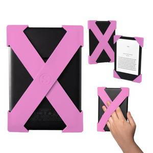lot 2490 image: Strapsicle Hand Strap Accessory for Kindles & Kobos - Paperwhite 7-10 Gen  Most Kobo - 2 Straps - Lightweight Grip for Endless Reading Comfort - Medium - Candy Pink - Retail $20