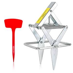 lot 3557 image: Upgrade Mole Traps That Work Best Trap Scissor with Longer Spring, Durable and Reusable Easy Mole Trap for Lawn Protection - Retail $22