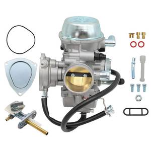lot 3565 image: Jecoupoon Carburetor Carb kit Compatible with Grizzly 660 2002-2008 Grizzly 600 YFM600 1998-2001 Rhino 660 2004-2007 5KM-14901-00-00 - Retail $28