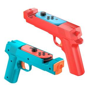 lot 4217 image: FASTSNAIL Controller Grips for Nintendo SwitchSwitch OLED for Joy-Con, Replacement for Switch Joycon Controller Game Gun Hand Grips for Switch JoyconsSwitch OLED (BlueRed) - Retail $19
